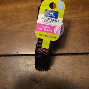 Top Paw Adjustable Reflective Dog Collar